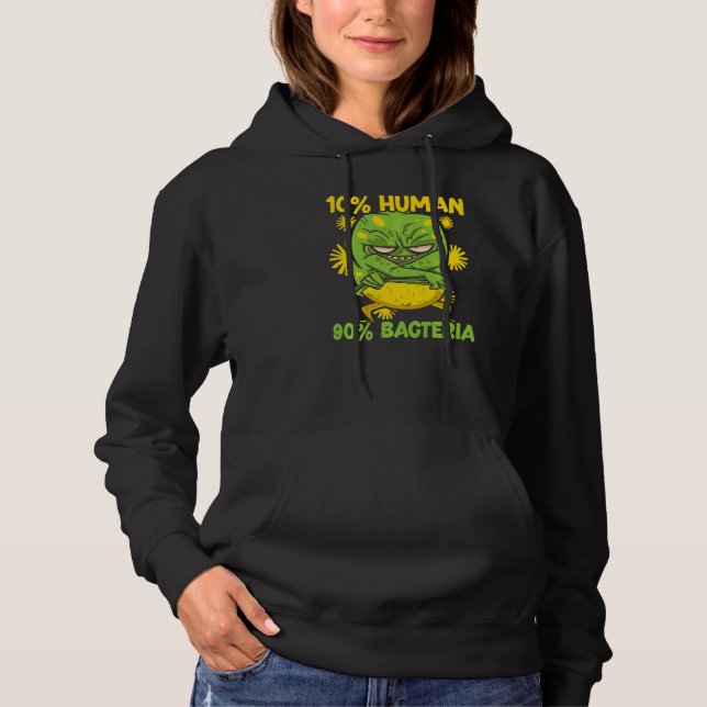 10 Human 90 Bacteria Science Microbiology Scienti T Shirt (Framsida)