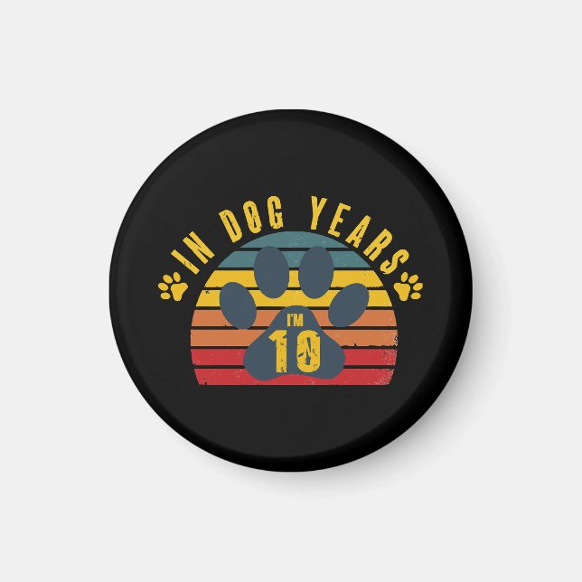10 i hundår magnet (Framsidan)