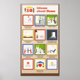 10 idiom om hem poster