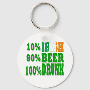 10 % irländska nyckelring