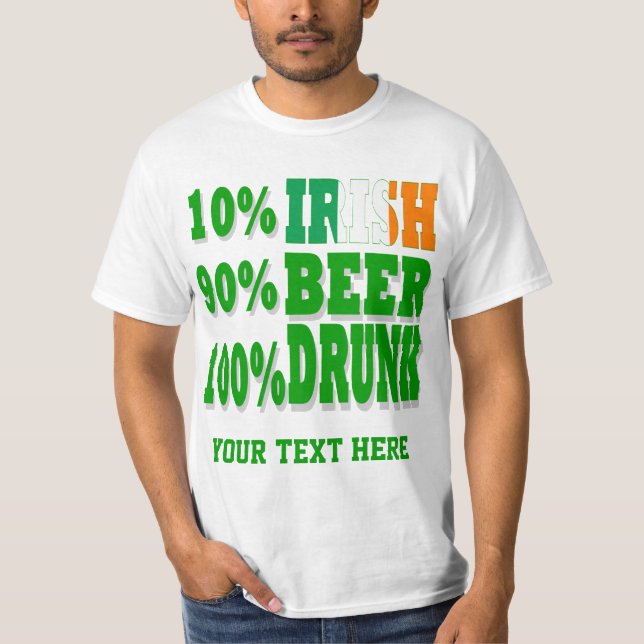 10 % irländska tröja (Framsida)