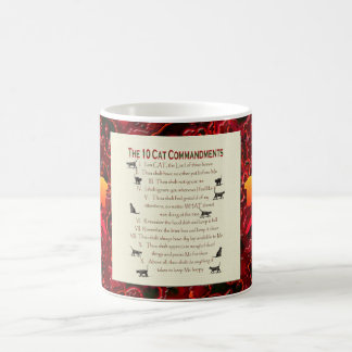 10 KATTCommandments Kaffemugg