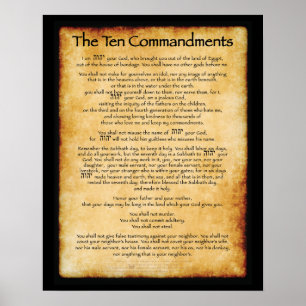 10 Kommentarer Poster 16 x 20