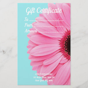 10 lakan Gift Certificate Stationery Brevpapper