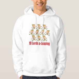 10 Lords en-Hoppa Hooded Tröja Munkjacka