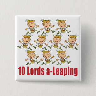 10 Lords en-Hoppa Knäppas Knapp