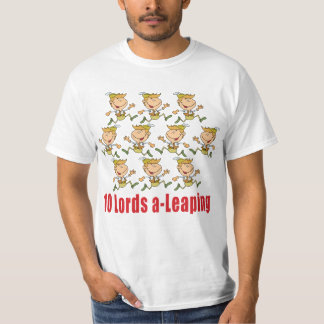 10 Lords en-Hoppa T Skjorta Tee Shirt