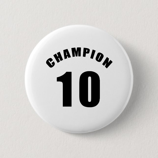 10 mästaredesigner knapp (Framsida)