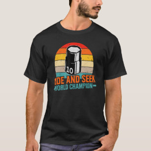 10 mm sockel Gömmer och söker världsmästerskap T Shirt