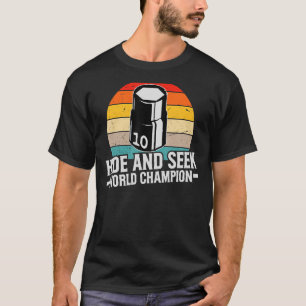 10 mm sockel Gömmer och söker världsmästerskap T Shirt