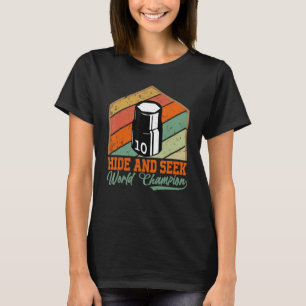 10 mm sockel Gömmer och söker världsmästerskap T Shirt