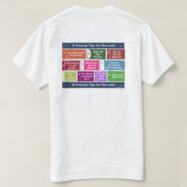 10 nödvändiga spetsar för Pickleball Tee Shirt
