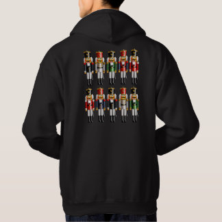 10 Nutcracker Leksak Soldiers och Nutcracker Kung Sweatshirt Med Luva