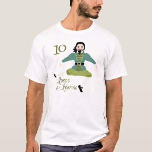 10 Ord A-Leaping T Shirt