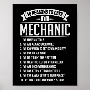 10 Orsaker till att en mekanism har inrättats Poster
