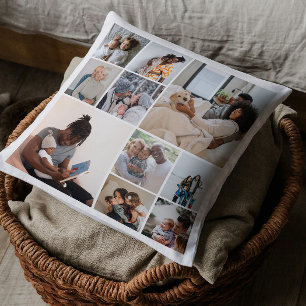 10 Personlig för fotokollage Kudde