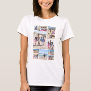 10 Personlig för fotokollage T Shirt