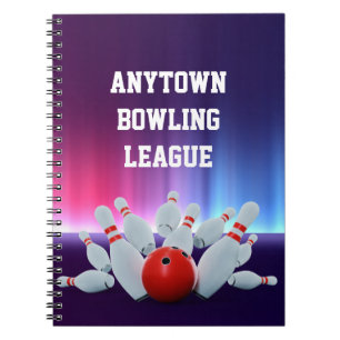 10 Pin Bowling Anteckningsbok
