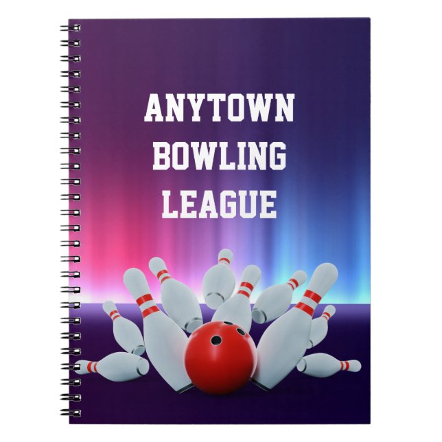 10 Pin Bowling Anteckningsbok (Framsidan)