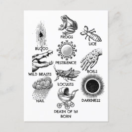 10 Plagues Vykort