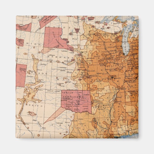 10 Population 1870 Magnet (Framsidan)