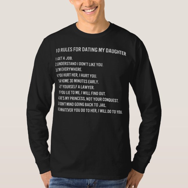 10 REGLER FÖR ATT DATORERA MIN DATOR T SHIRT (Framsida)