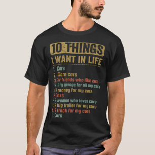 10 sak i livet t shirt
