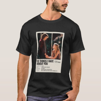 10 Sak om att du poster film T Shirt