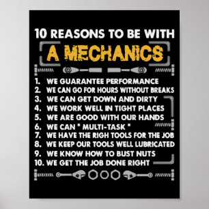 10 Skäl till att vara en mekanism Poster