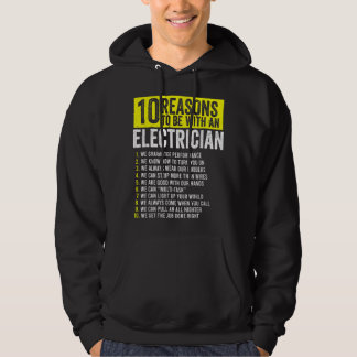 10 Skäl till att vara hos elhandlare Hoodie
