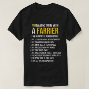 10 Skäl till att vara med en jordbrukare T Shirt