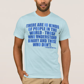 10 sorter av folk T-tröja T Shirt