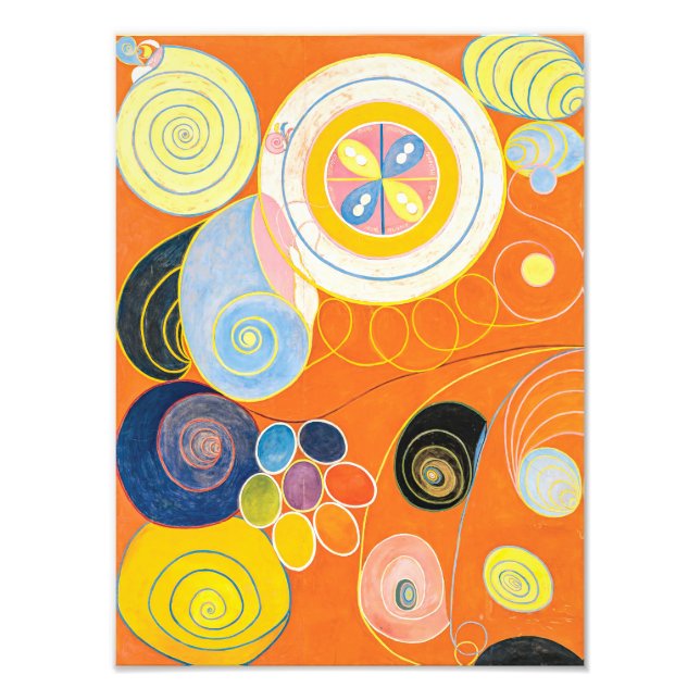 10 Största, 3, Ungdom | Hilma af Klint | Fototryck (Framsidan)
