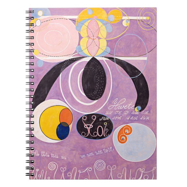10 Största, 6, Adulthood | Hilma af Klint | Anteckningsbok (Framsidan)