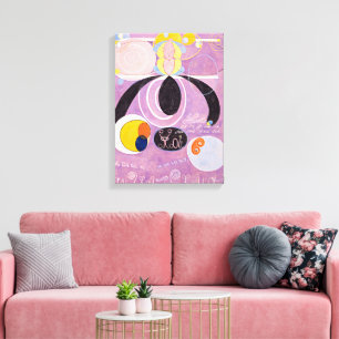 10 Största, 6, Adulthood Hilma af Klint Canvastryck