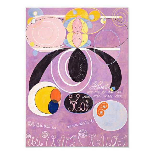 10 Största, 6, Adulthood | Hilma af Klint | Fototryck (Framsidan)