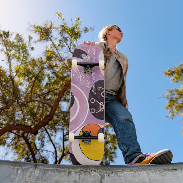 10 Största, 6, Adulthood | Hilma af Klint | Mini Skateboard Bräda 18,5 Cm (Utomhus 1)