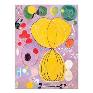 10 Största, 7, Adulthood Hilma af Klint Fototryck