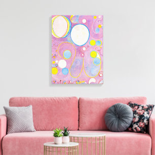 10 Största, 8, Adulthood Hilma af Klint Canvastryck