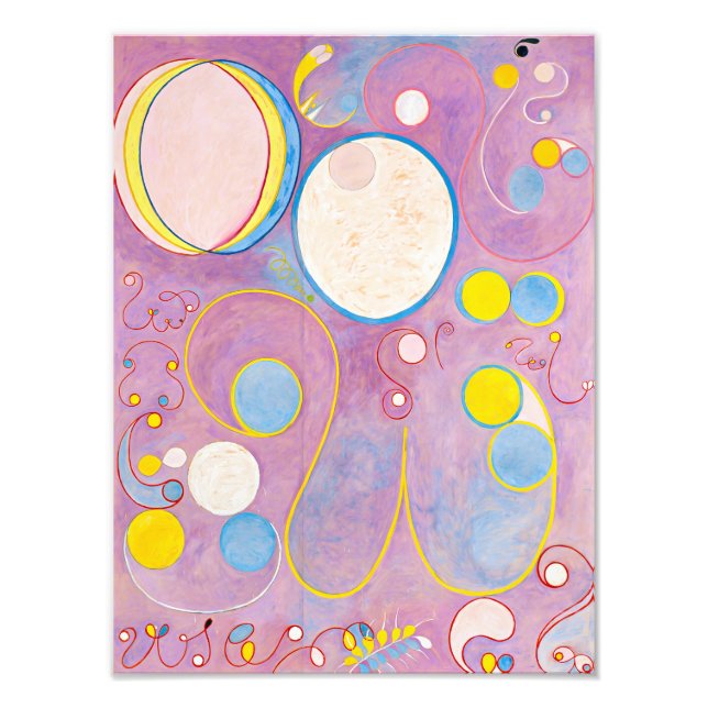 10 Största, 8, Adulthood | Hilma af Klint | Fototryck (Framsidan)