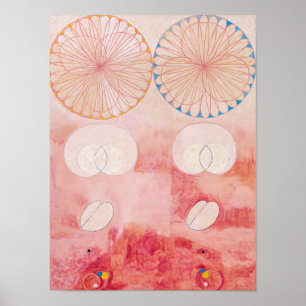 10 Största, 9, Wisdom Hilma af Klint Poster