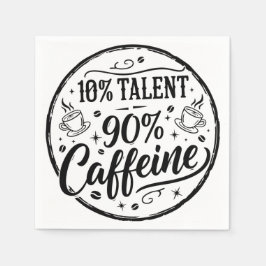 10% Talang 90% Koffein Pappersservett