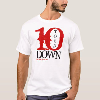 10 (tio) Toes besegrar skjortan T-shirt