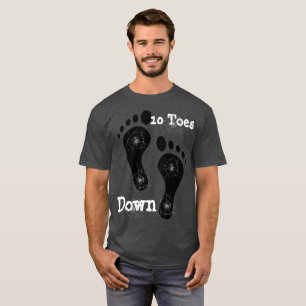 10 Toes besegrar den grundläggande mörka T-tröja T Shirt