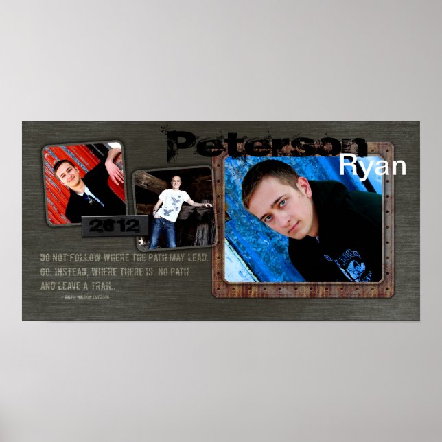 10-tums x20-tums 3-färgad stadsbladserver för SENI Poster (Framsidan)