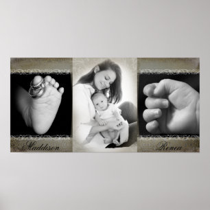 10-tums x20-tums 3-kortplatsfamiljerminalmatning, poster