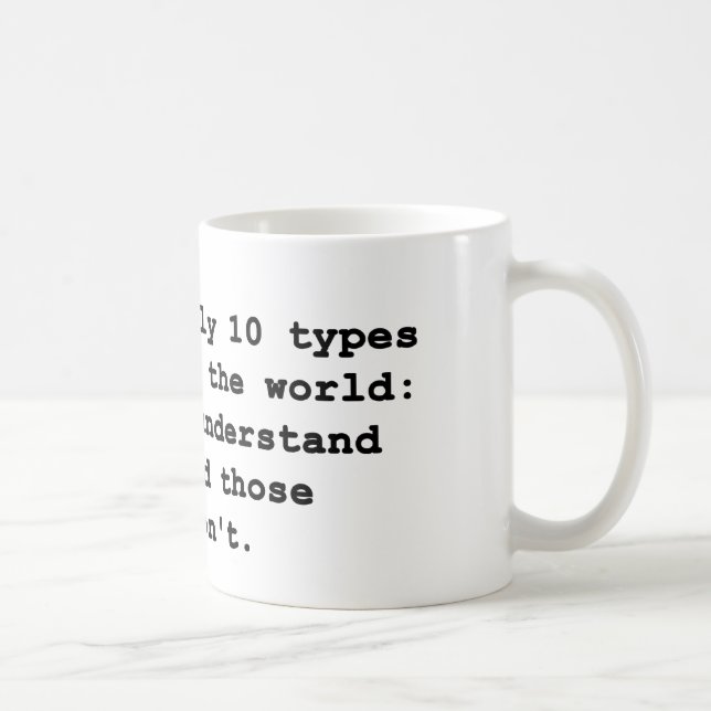 10 typer av folk kaffemugg (Höger)