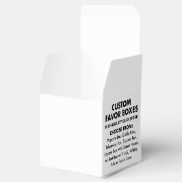 10 x Anpassningsbar Personlig 2-tums fyrkantiga fa Presentaskar