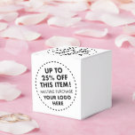 10 x-Anpassningsbarnas favoritrutor 25 % rabatt på Presentaskar<br><div class="desc">10 x klassiska bröllopsfavoritboxar i Anpassningsbar - få upp till 25 % rabatt vid köp av många i bulk. Kontrollera även speciella dagliga minskningar. Tittar du att göra dina egna anpassningsbar för inköp av många i bulk för romantiska bröllop monogram-favoriter, en babydusch för snyggt, en party för trender, ett lyxtemat...</div>