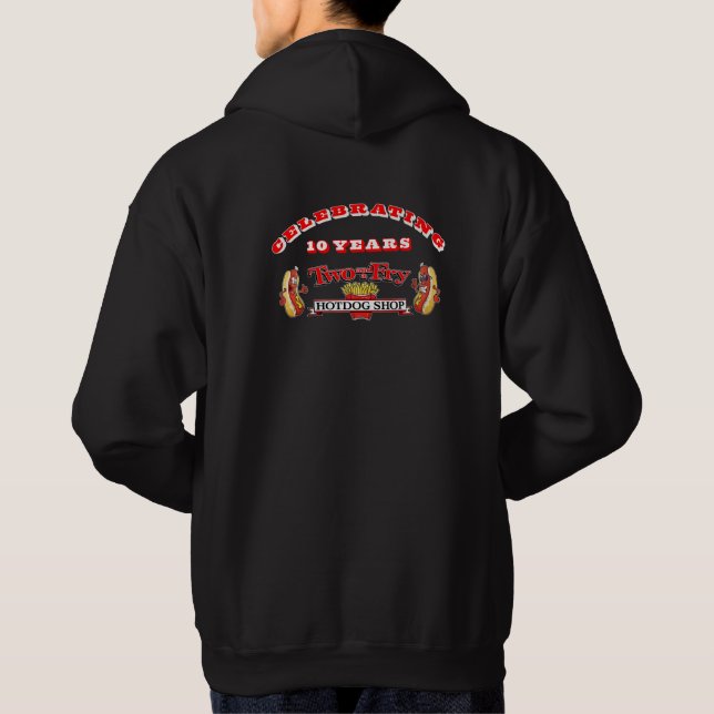 10 Year Two and a Fry  Hoodie (Baksida)